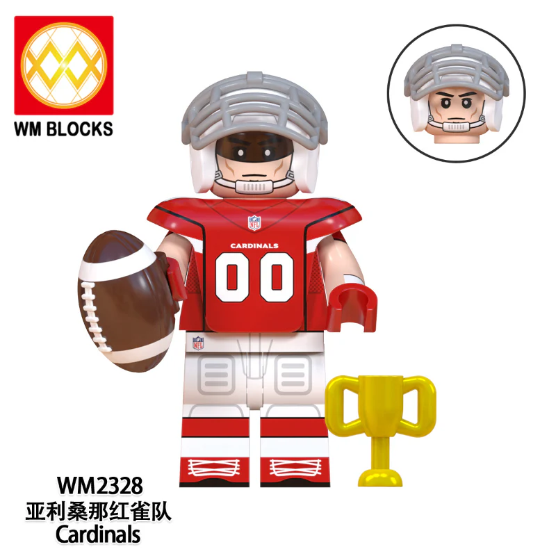 WM6136 Rugby Series Los Angeles Flash Panthers Minifigures - Image 3