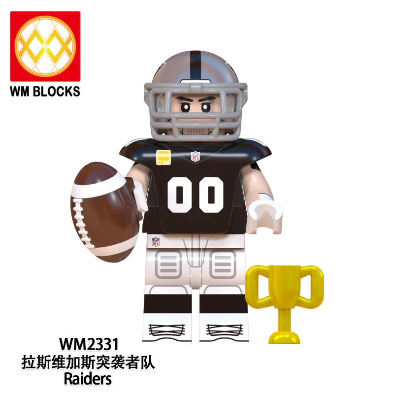 WM6136 Rugby Series Los Angeles Flash Panthers Minifigures - Image 6