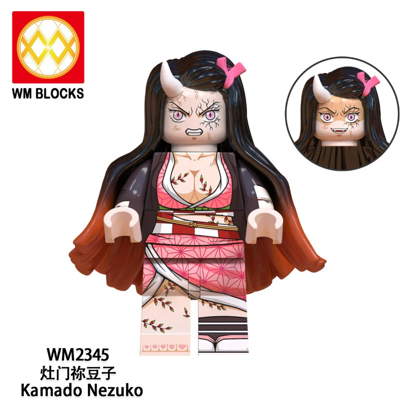 WM6138 Anime Series Oni Mai Tsuji Mimi Fallen Princess Minifigures - Image 3