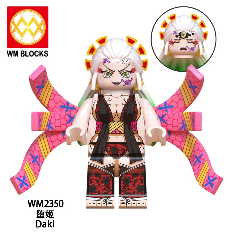 WM6138 Anime Series Oni Mai Tsuji Mimi Fallen Princess Minifigures - Image 8