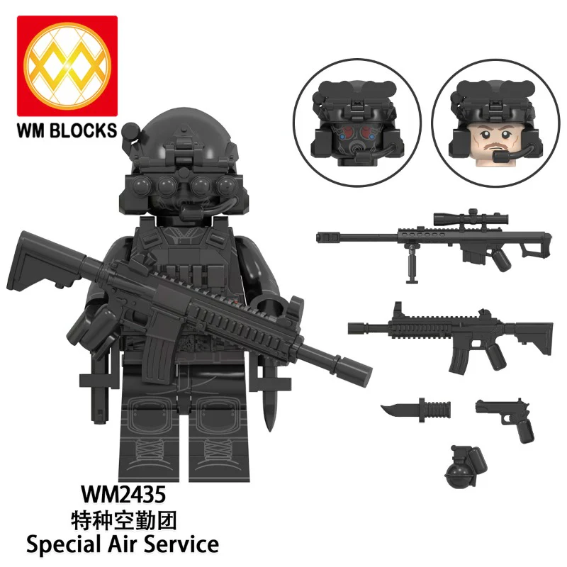 WM6147 special forces series Minifigures - Image 2