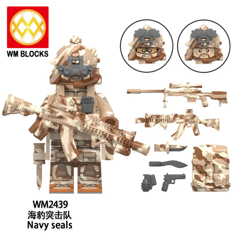 WM6147 special forces series Minifigures - Image 6