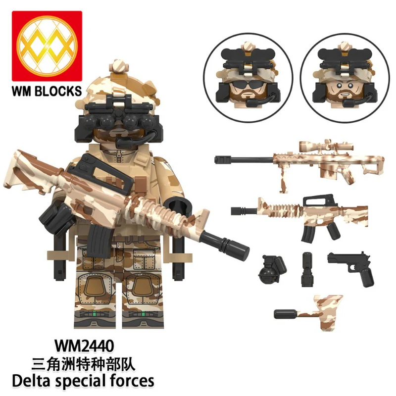 WM6147 special forces series Minifigures - Image 7