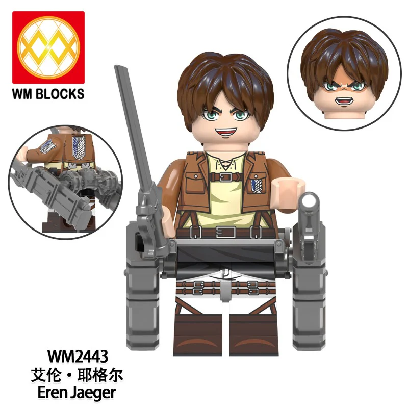 WM6148 Attack on Titan Series Minifigures - Image 2