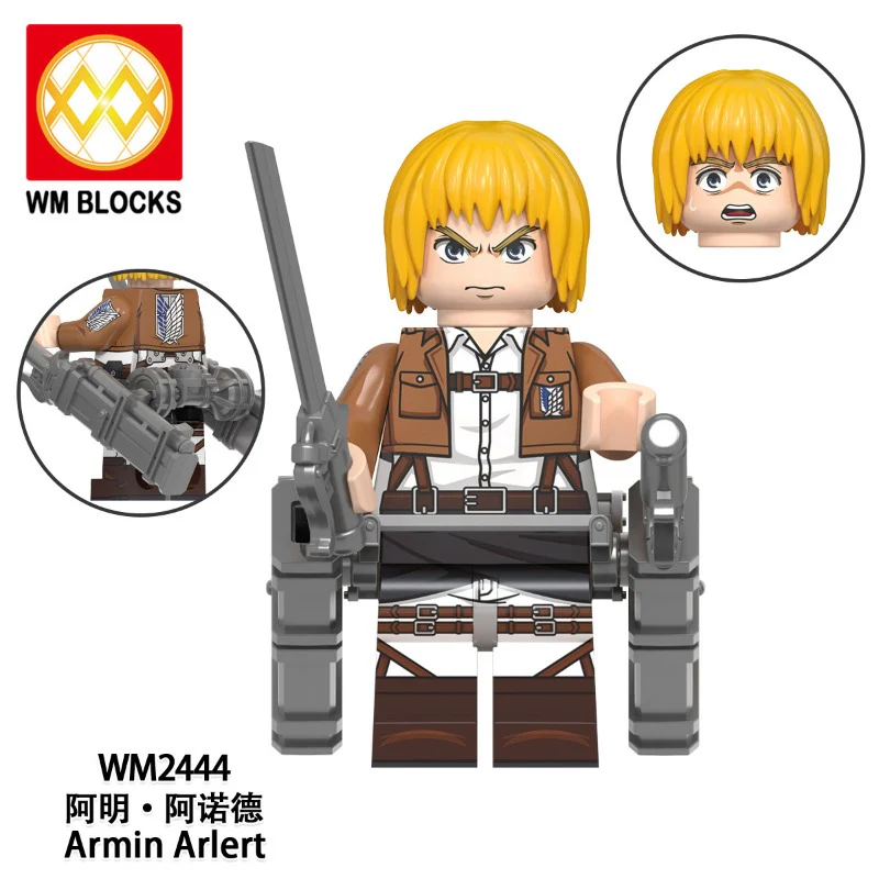 WM6148 Attack on Titan Series Minifigures - Image 3