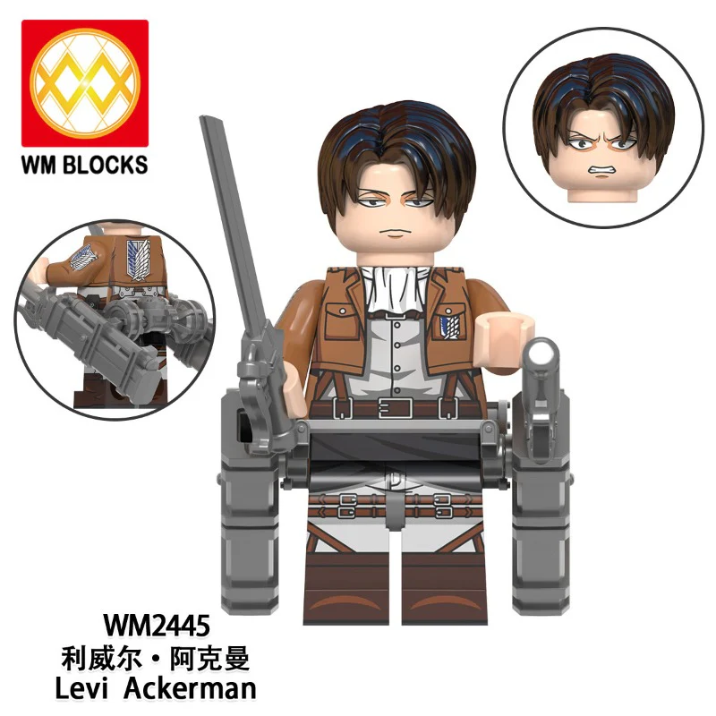 WM6148 Attack on Titan Series Minifigures - Image 4