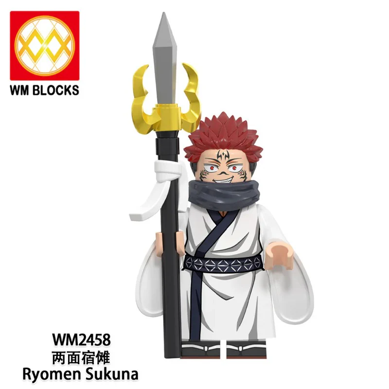 WM6149 Anime Series Spells Return Shiny Gojo Satoru Minifigures - Image 9
