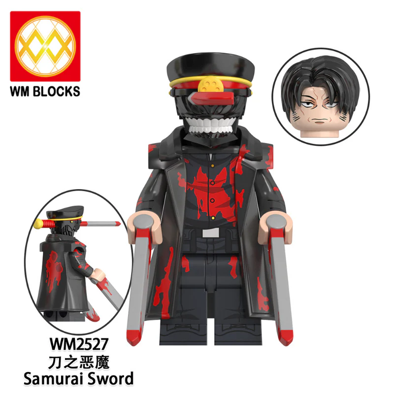 WM6159 Anime Series Gun Demon Chainsaw Man Minifigures - Image 11