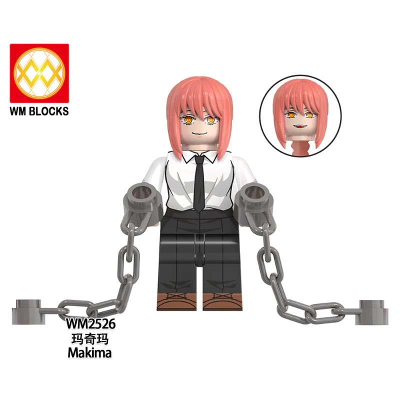 WM6159 Anime Series Gun Demon Chainsaw Man Minifigures - Image 2