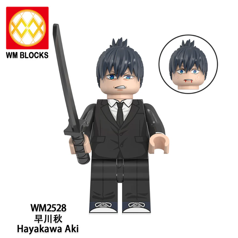 WM6159 Anime Series Gun Demon Chainsaw Man Minifigures - Image 3