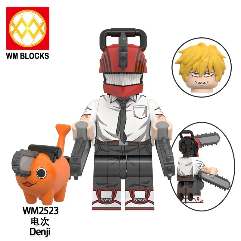 WM6159 Anime Series Gun Demon Chainsaw Man Minifigures - Image 8