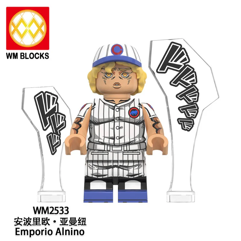 WM6160 JoJo's Bizarre Adventure series Minifigures - Image 2