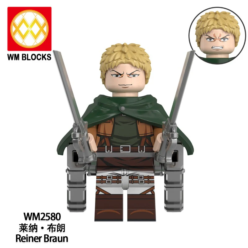 WM6165 Attack on Titan Series Minifigures - Image 6
