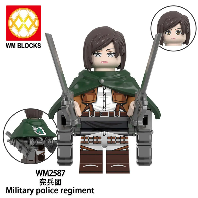 WM6166 Attack on Titan Series Corps Minifigures - Image 5