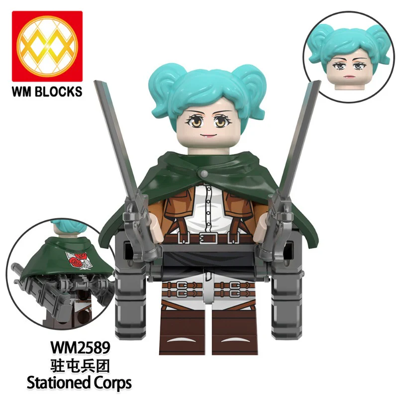 WM6166 Attack on Titan Series Corps Minifigures - Image 7