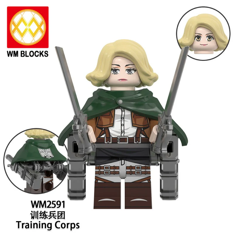 WM6166 Attack on Titan Series Corps Minifigures - Image 9