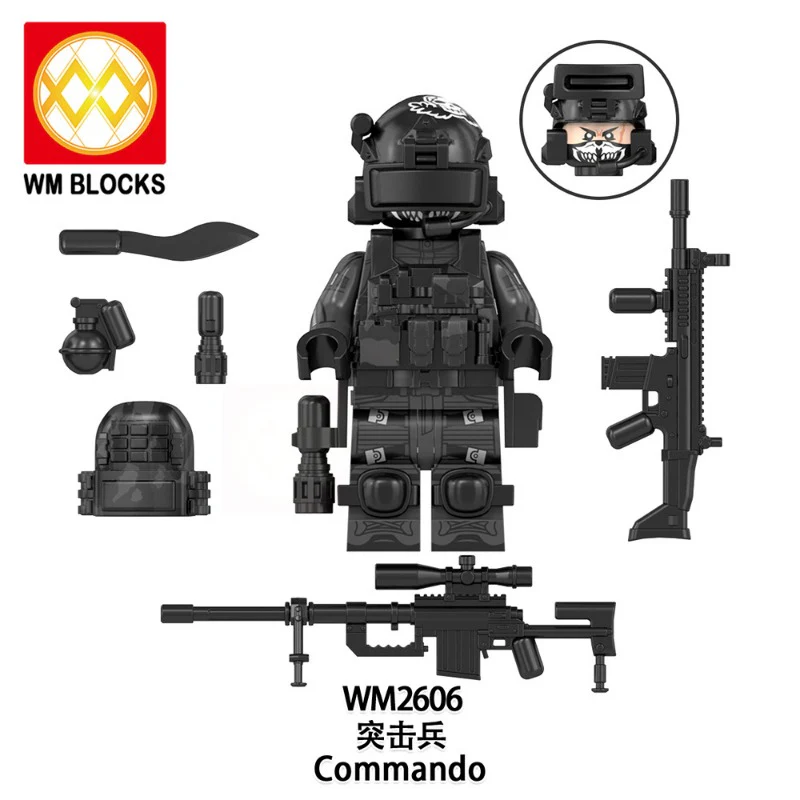 WM6169 Military Series Engineer Sniper Minifigures - Image 4