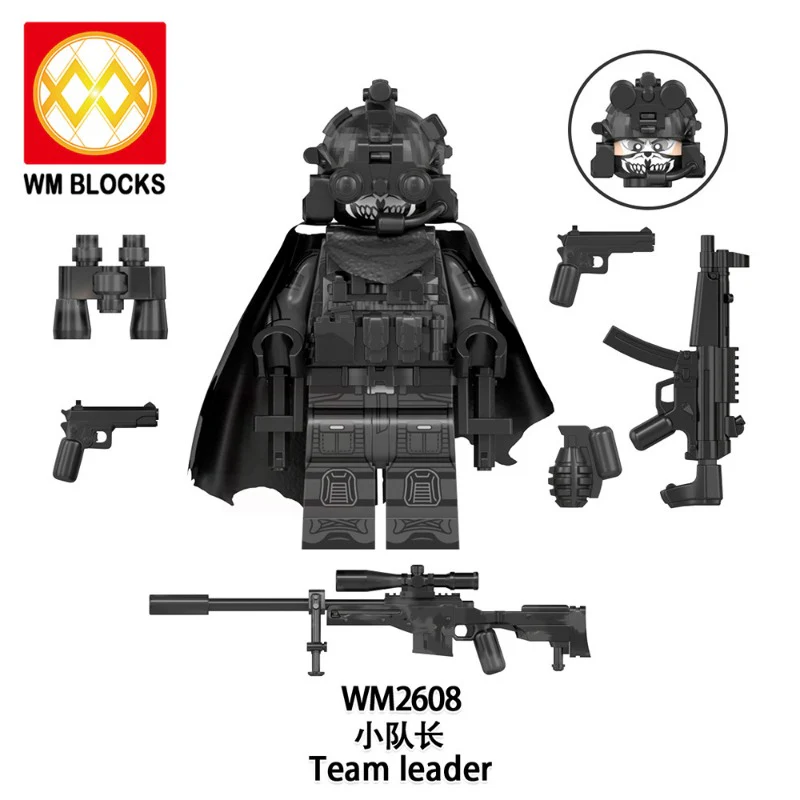 WM6169 Military Series Engineer Sniper Minifigures - Image 6