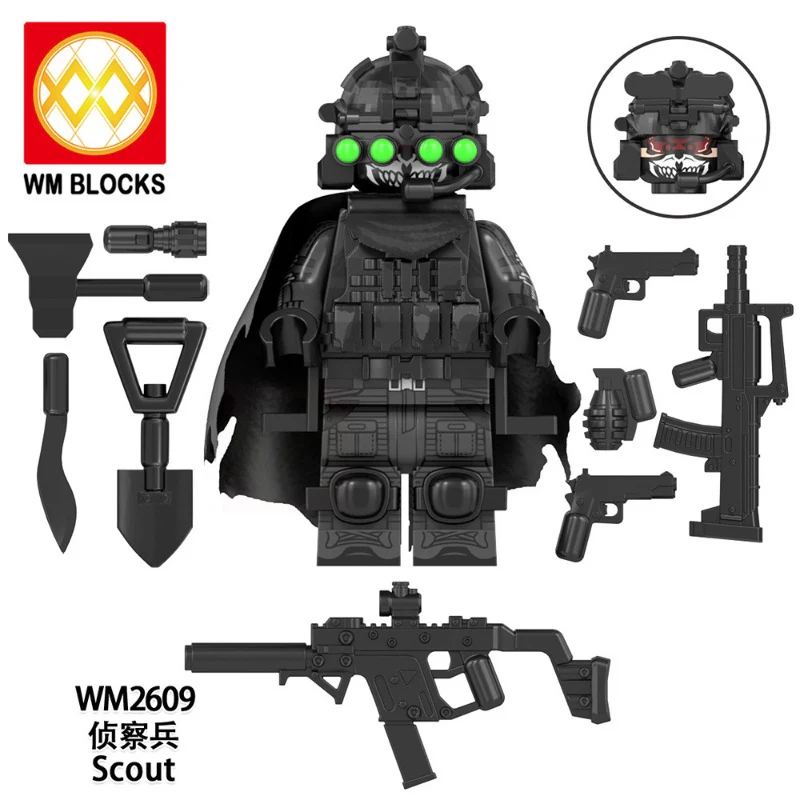 WM6169 Military Series Engineer Sniper Minifigures - Image 7