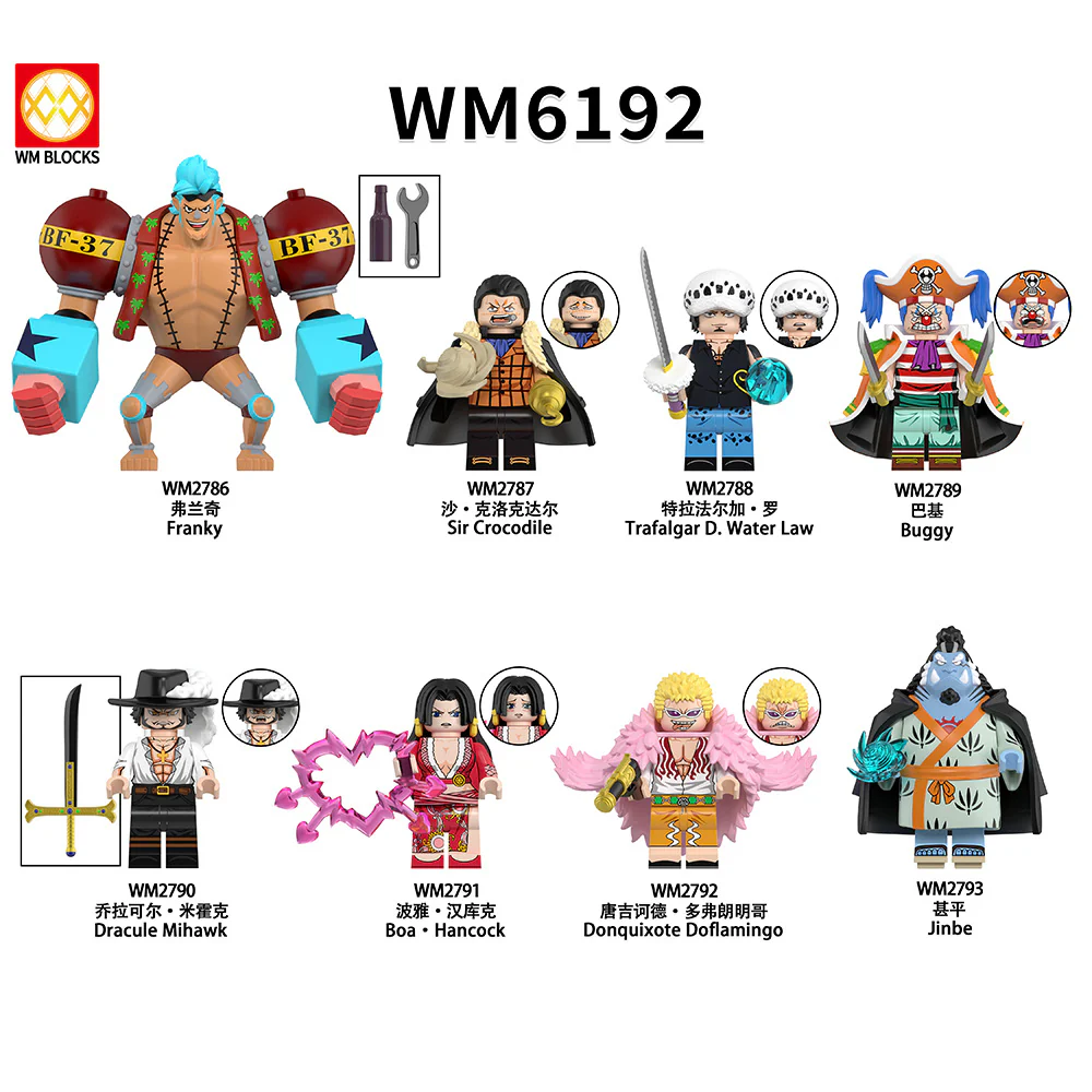 WM6192 One Piece Series Minifigures - Image 10