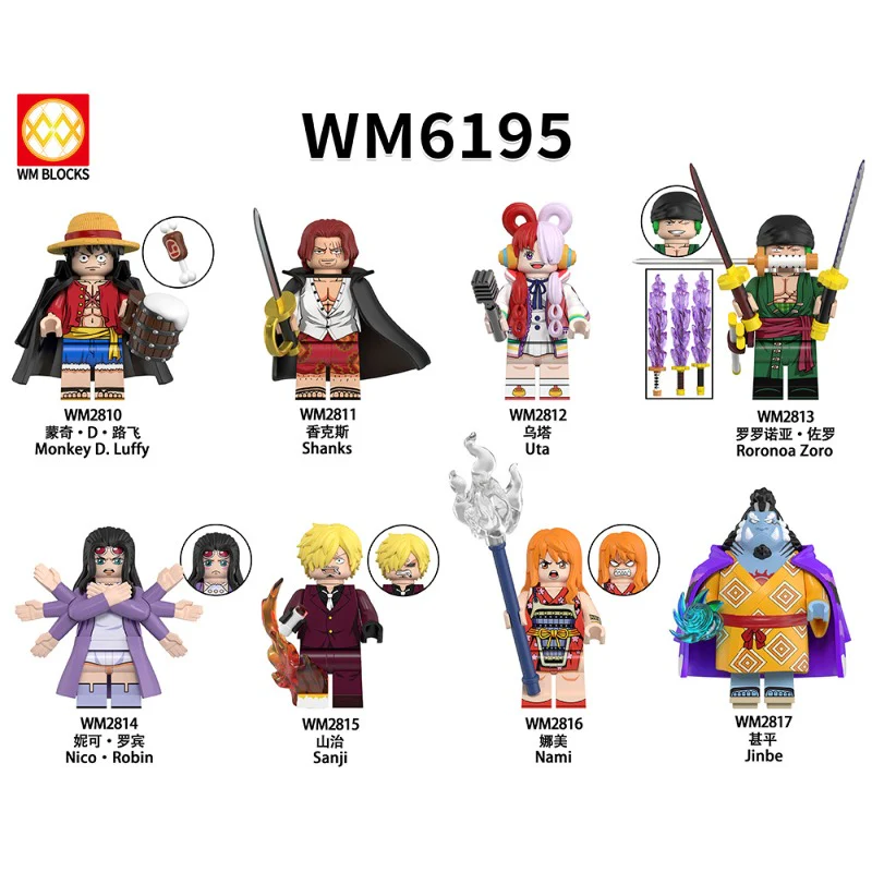 WM6195 One Piece Series Minifigures - Image 10