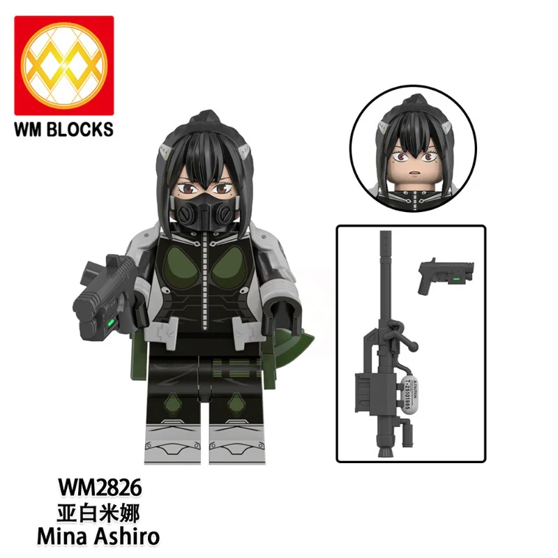 WM6197 Kaiju No. 8 Series Minifigures - Image 2