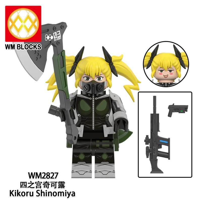 WM6197 Kaiju No. 8 Series Minifigures - Image 3
