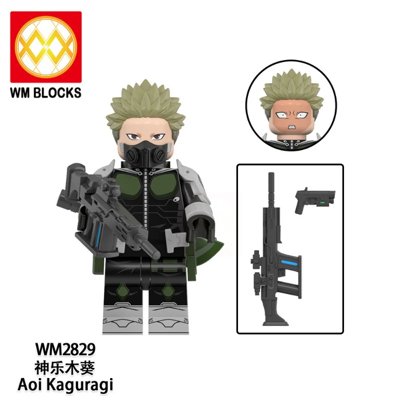 WM6197 Kaiju No. 8 Series Minifigures - Image 5