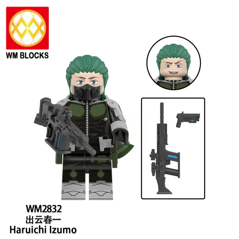 WM6197 Kaiju No. 8 Series Minifigures - Image 8