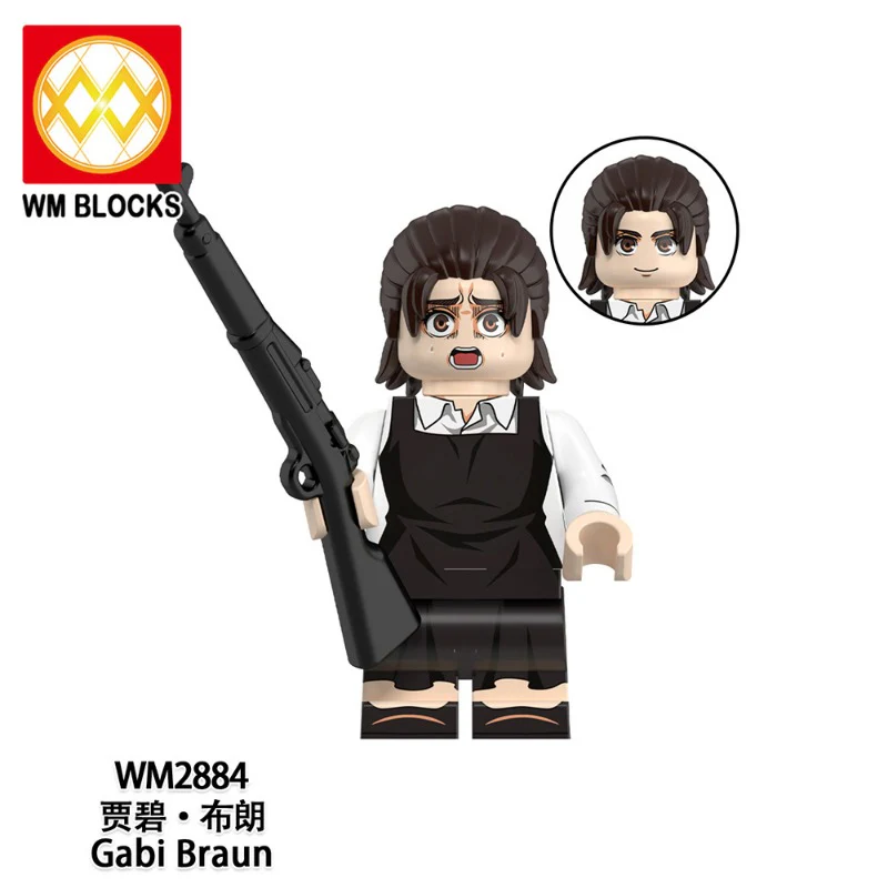 WM6204 Attack on Titan Series Minifigures - Image 3