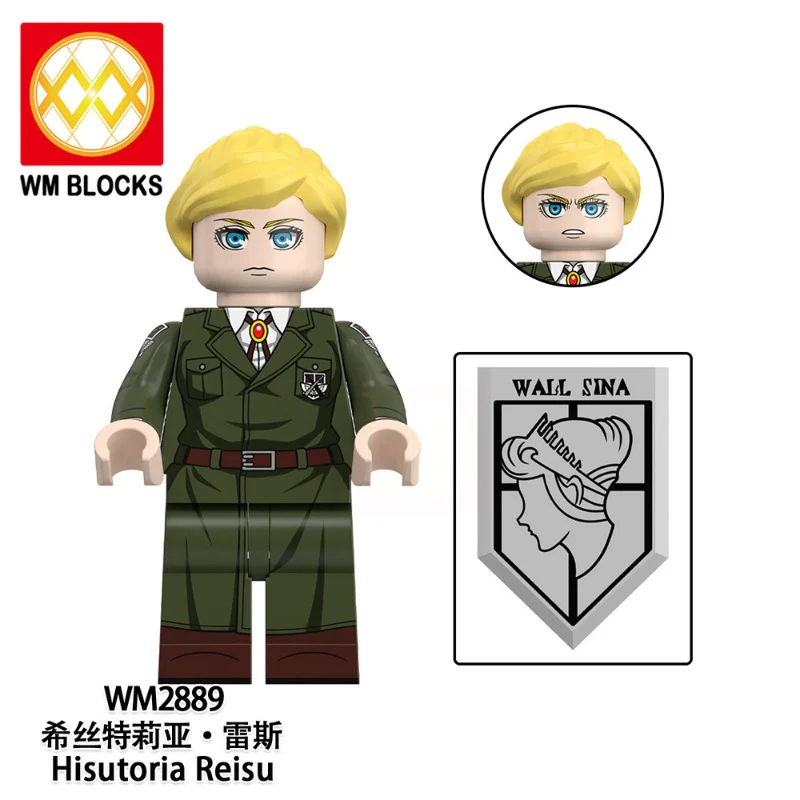 WM6204 Attack on Titan Series Minifigures - Image 8