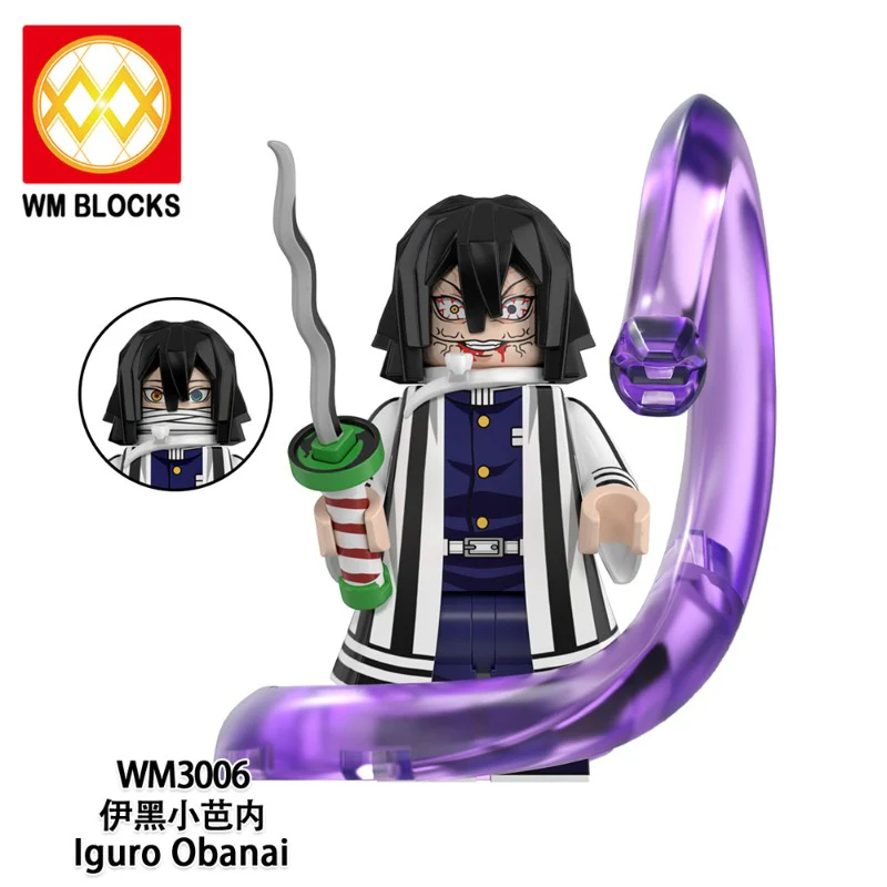 WM6218 Demon Slayer: Kimetsu no Yaiba series minifigures - Image 10