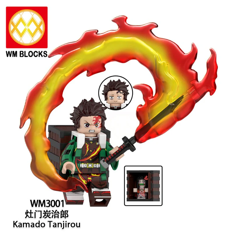 WM6218 Demon Slayer: Kimetsu no Yaiba series minifigures - Image 5