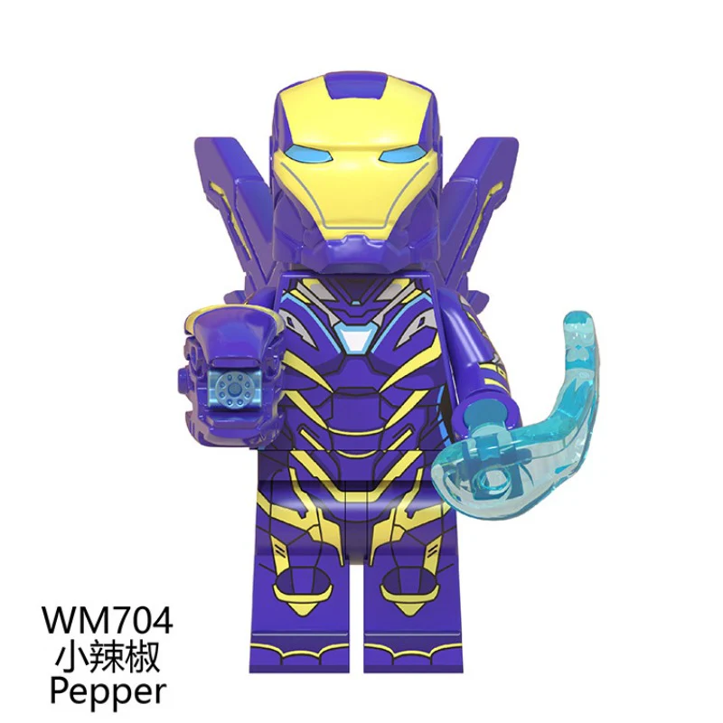 WM700 WM704 WM705 Avengers 4 Series Minifigures - Image 3