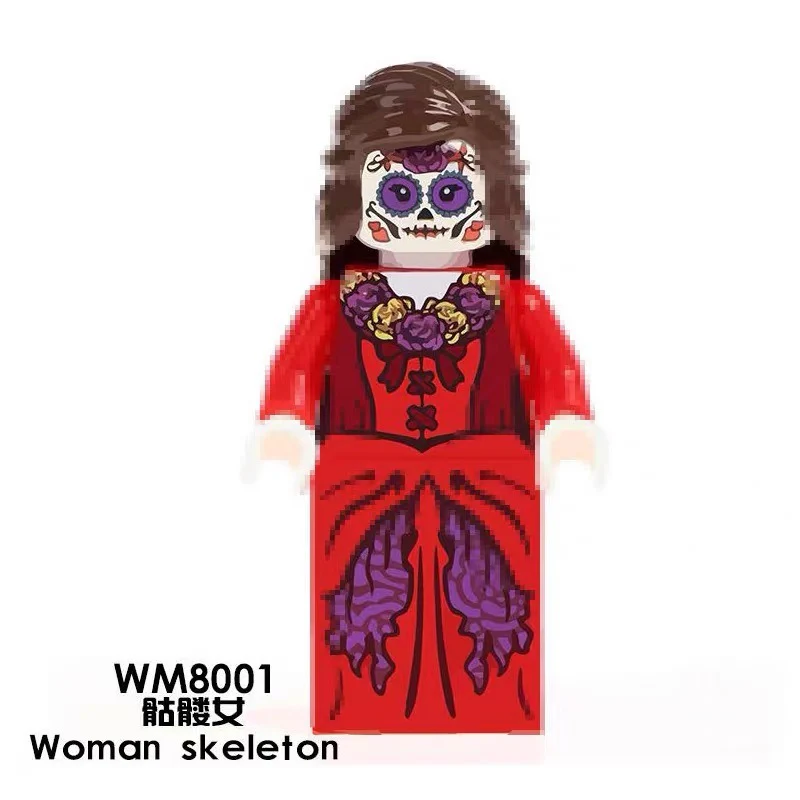 WM8001-8008 Halloween Series Minifigures - Image 2