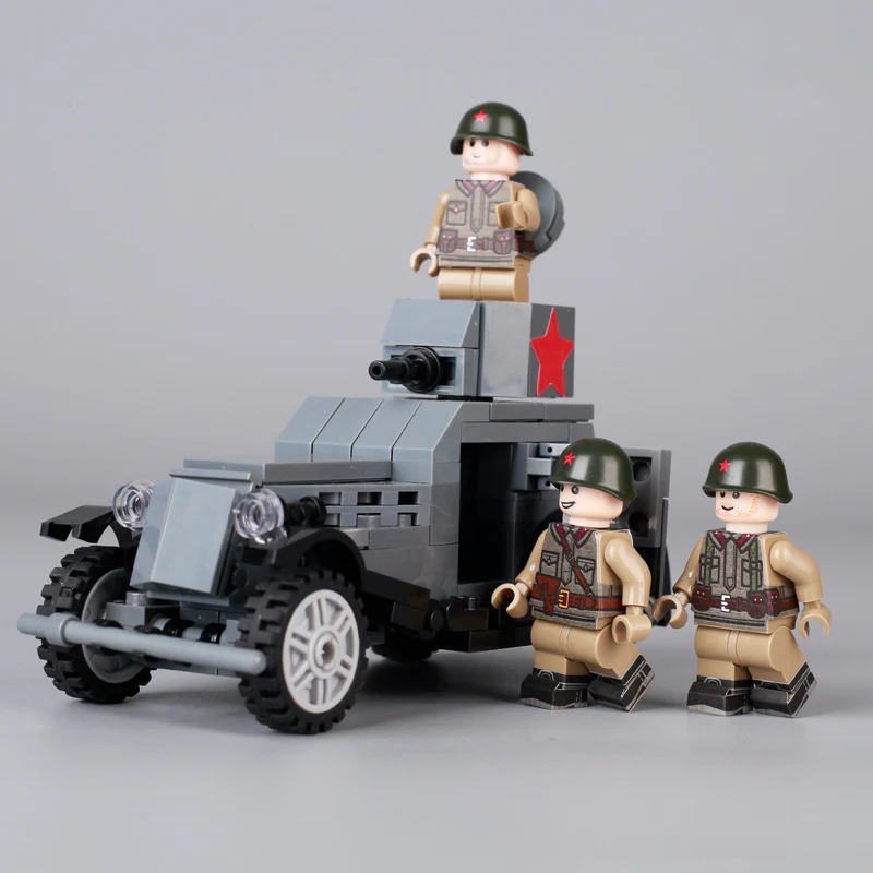 World War I, German soldiers, Italian tanks, Soviet armored vehicles, artillery - Image 7
