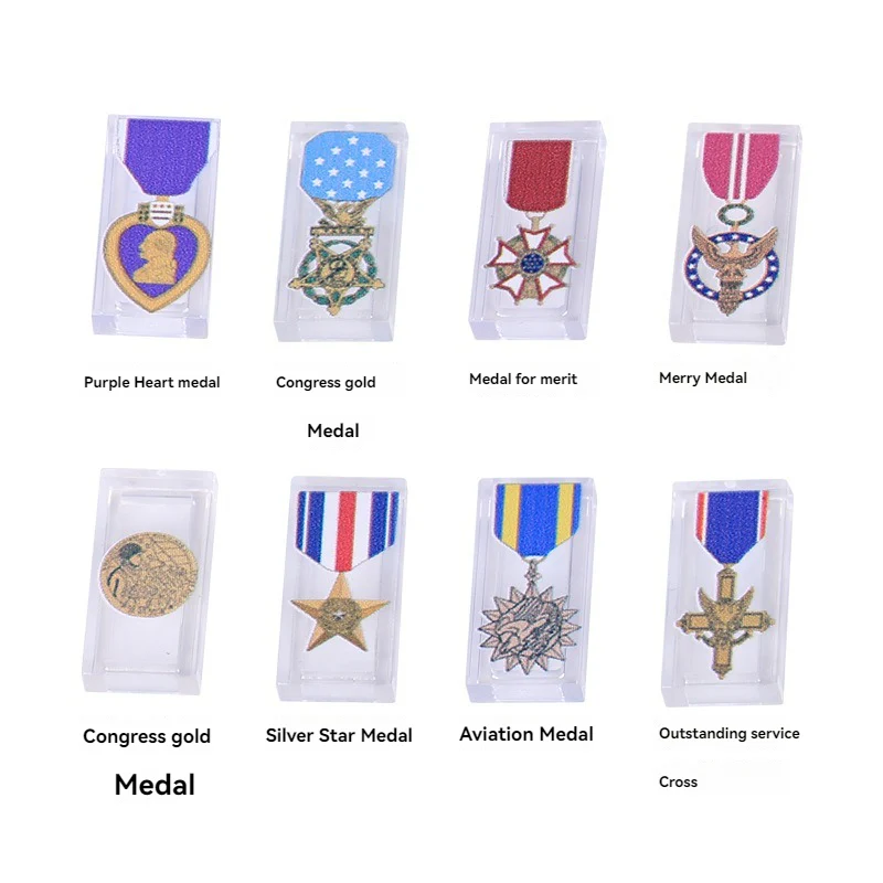 World War II American, British and Soviet Soldiers Hero Medal - Image 2