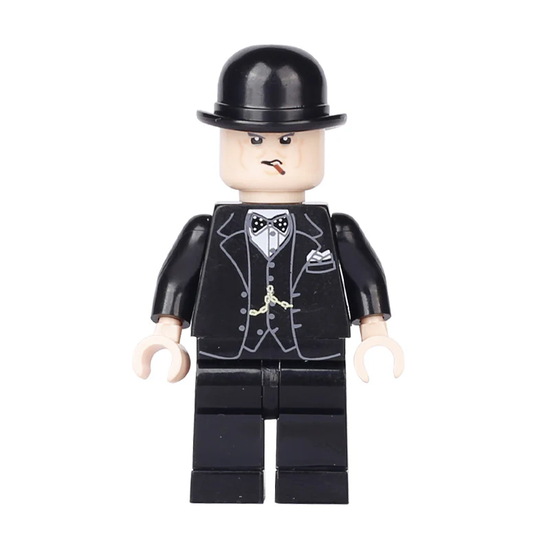World War II Military British Soldier Churchill Minifigures - Image 3