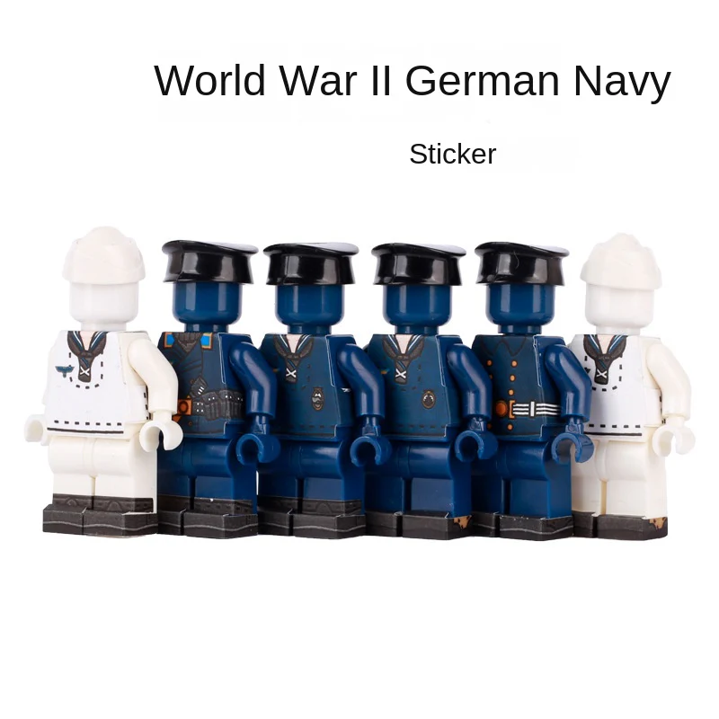 World War II Military Navy Russian Soviet British tank Corps sticker Minifigures - Image 3