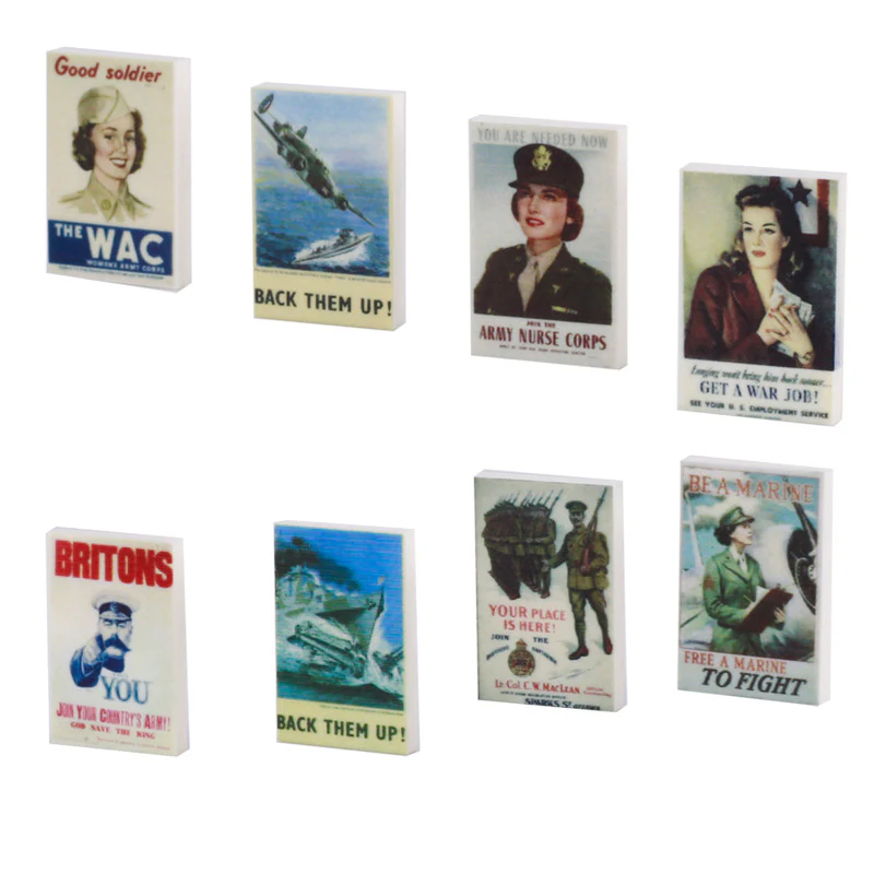 World War II Military War Recruiting Poster Soldier - Image 3