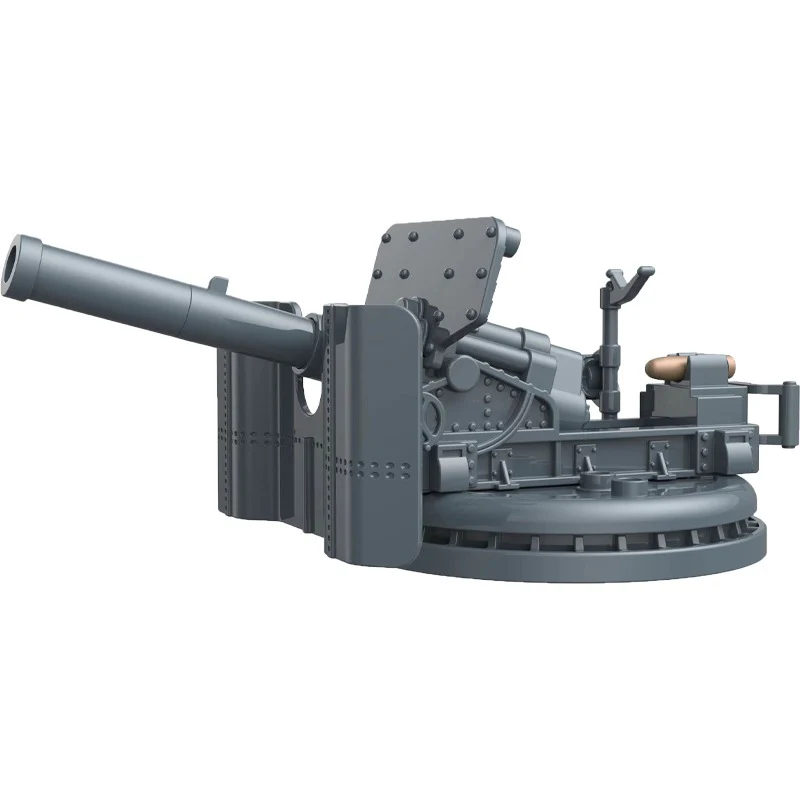 World War II Soldier Military Anti-aircraft Gun Mech Cannon - Image 10