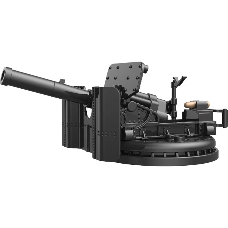 World War II Soldier Military Anti-aircraft Gun Mech Cannon - Image 11
