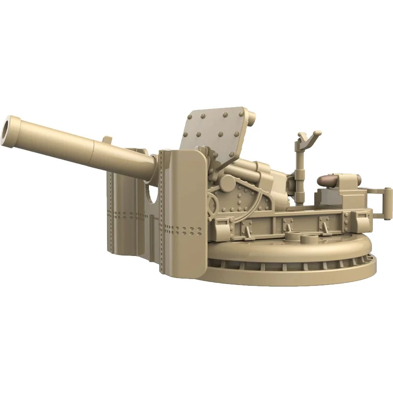 World War II Soldier Military Anti-aircraft Gun Mech Cannon - Image 9