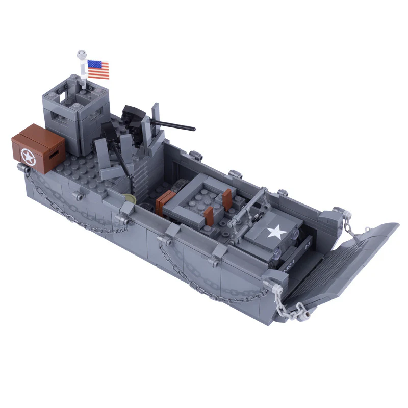 WWII Military US Navy Higgins Landing Ship - Image 2