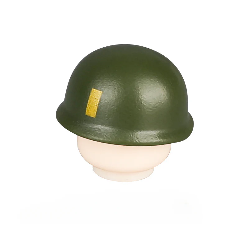 WWII US Army Officer Soldier Minifigure Helmet Weapon 5PCS - Image 31