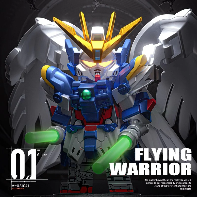 X001-003 Gundam Mech Flying Wing Warrior Minifigures - Image 3