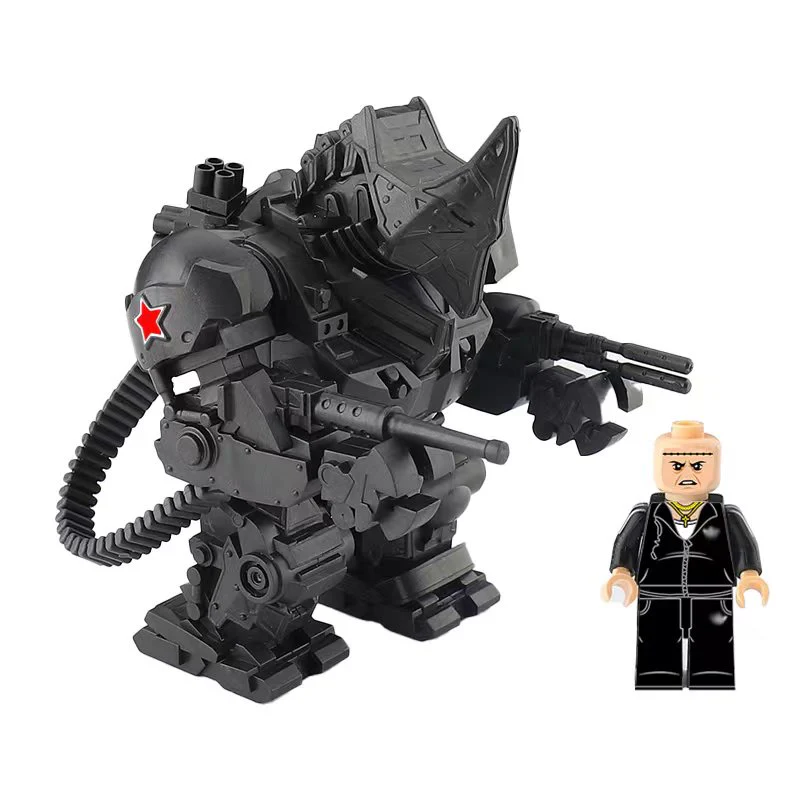 x01 X02 X03 X04 Rhino (Spider-Man: No Way Home) Minifigures - Image 8