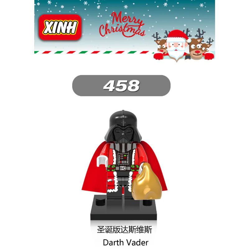 X0140 christmas series santa claus minifigures - Image 3