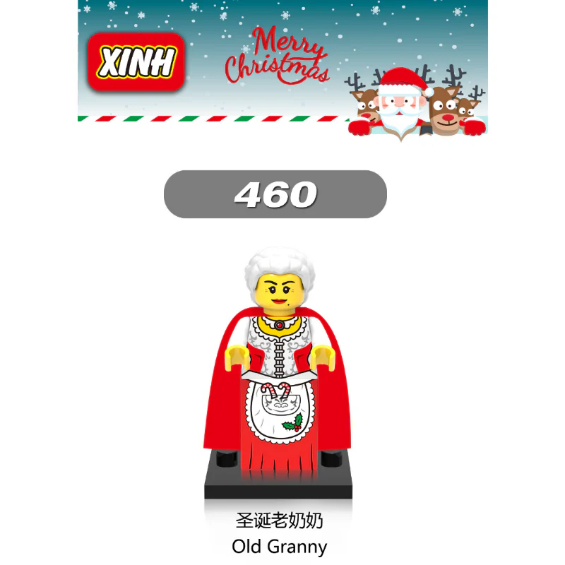 X0140 christmas series santa claus minifigures - Image 5