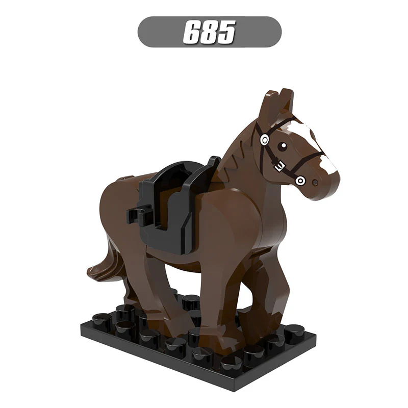 X0169 Knight Horse Minifigures - Image 7